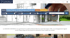 Desktop Screenshot of maisons-conforeco.fr